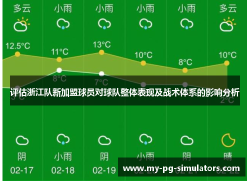 评估浙江队新加盟球员对球队整体表现及战术体系的影响分析