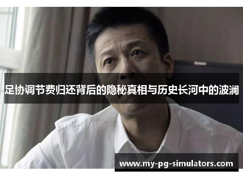 足协调节费归还背后的隐秘真相与历史长河中的波澜